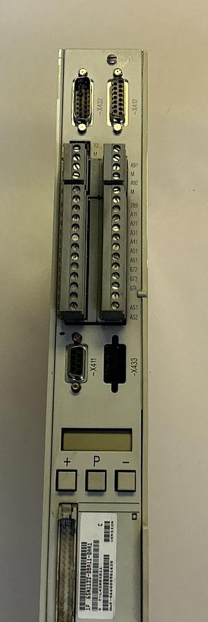 Used SIEMENS,6SN1123-1AA00-0CA2,SIMODRIVE 611 POWER MODULE W/ 6SN1122-0BA11-0AA1