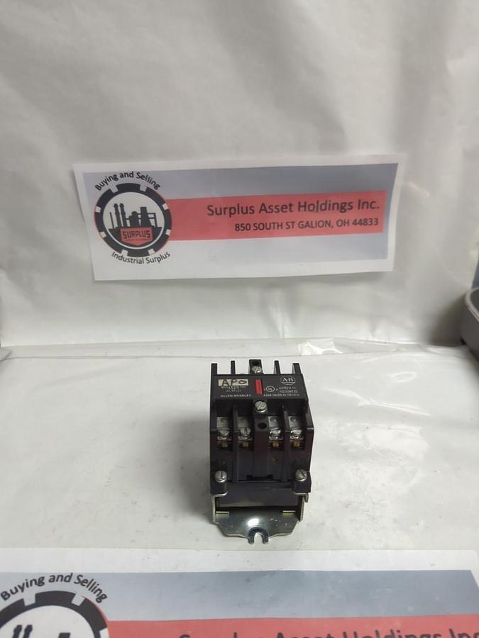 Used ALLEN BRADLEY,700-N400A1,SERIES C TYPE N AC RELAY PRE-OWNED