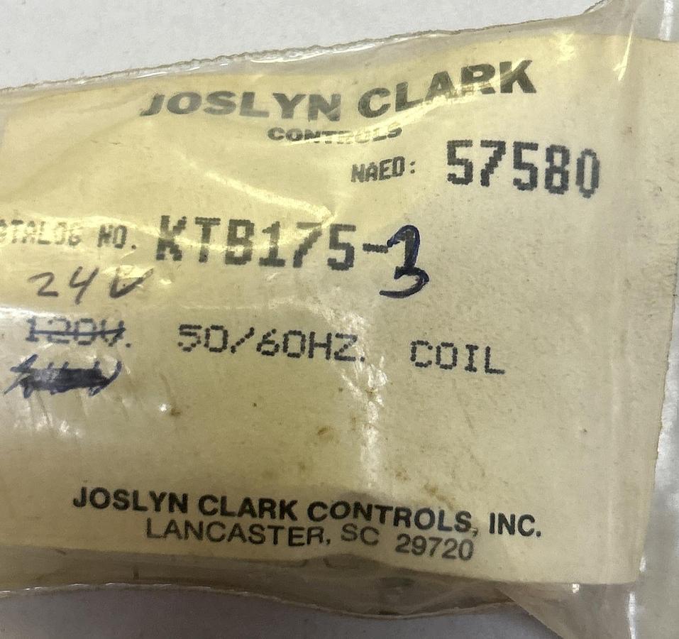 JOSLYN CLARK,KTB175-3,COIL NOS