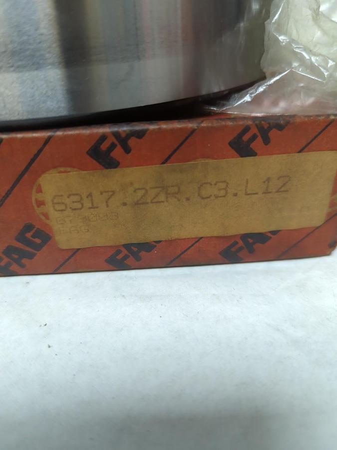 FAG,6317.2ZR.C3.L12,DEEP GROOVE BALL BEARING NOS