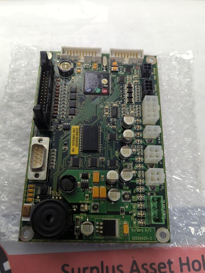 Used STRUERS,12050425-2,CONTROL BOARD/CIRCUIT BOARD PRE-OWNED