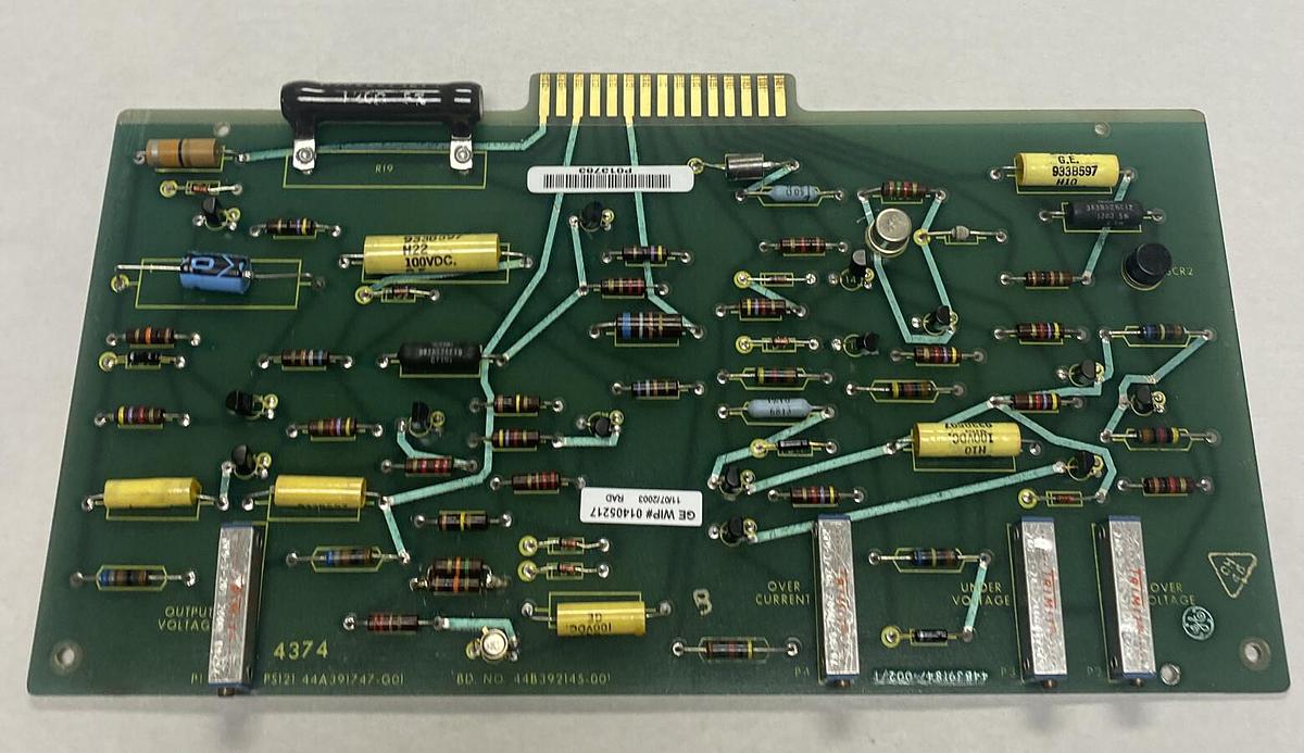 Used GENERAL ELECTRIC,44A391747-G01,POWER SUPPLY BOARD REFURBISHED