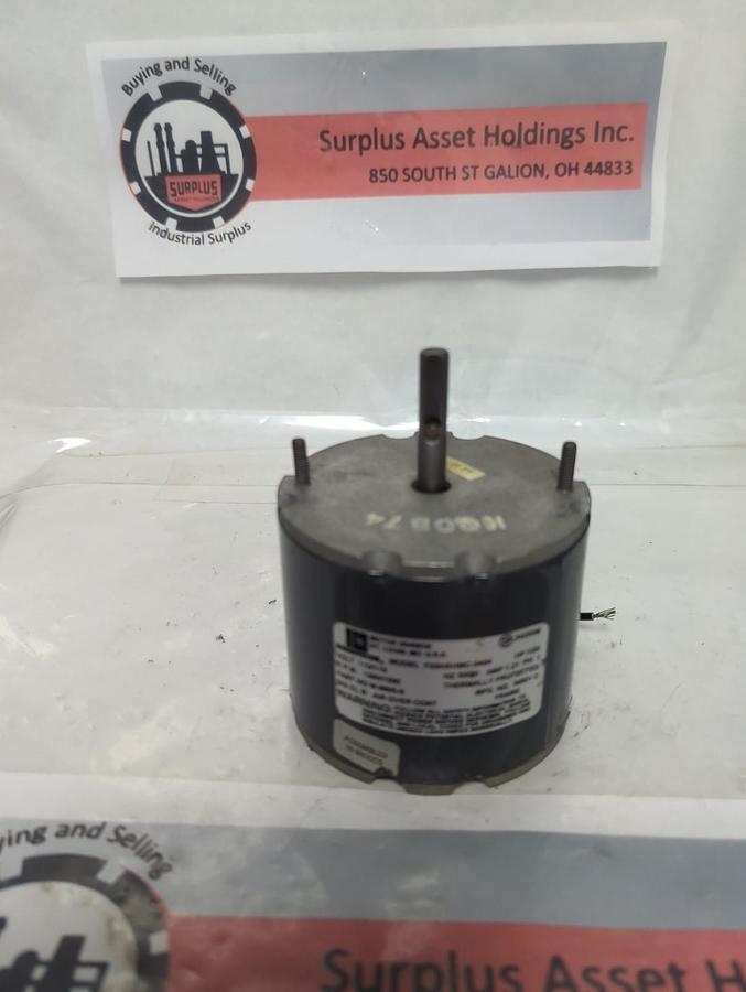 Used EMERSON,F33HXHMC-3404,MOTOR 110/115V 50/60HZ 1/20HP 1.21 AMP 1 PH PRE-OWNED