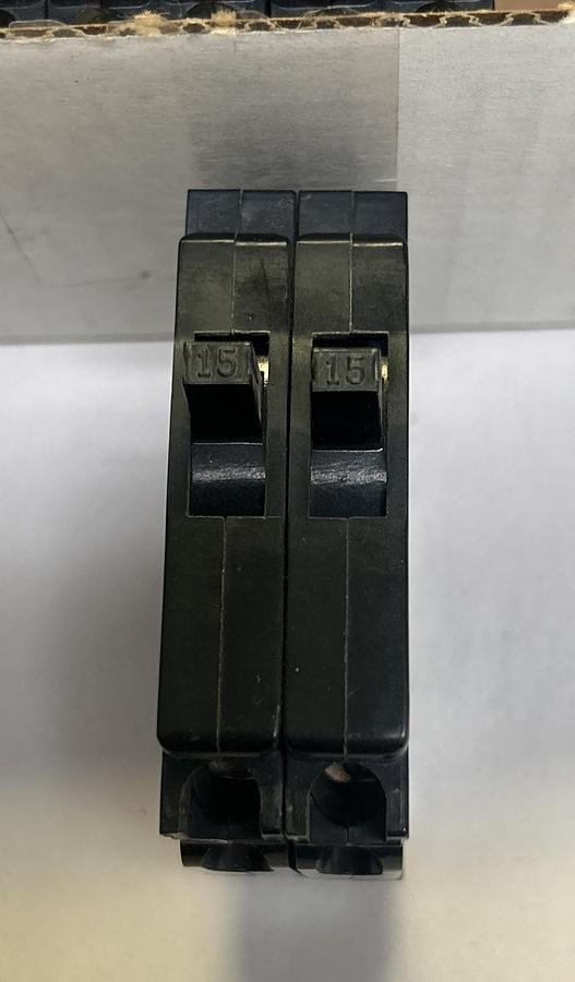 Used ITE,QT1-1515,TANDEM CIRCUIT BREAKER 15A 120/240V 2P LOT OF 5