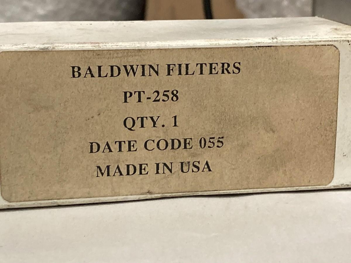Baldwin,PT258,Hydraulic Element Filter
