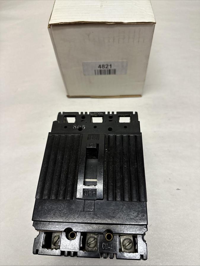 Used GE,TEF136040,40 Amp 3 Pole 600 V Molded Circuit Breaker