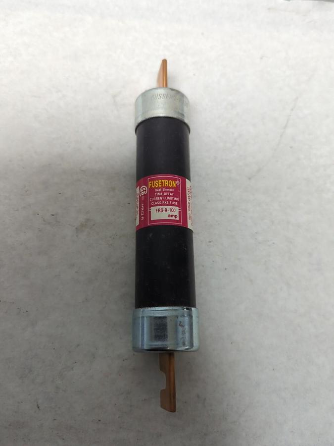 Used COOPER BUSSMANN,FRS-R-100,FUSETRON 100 AMP FUSE PRE-OWNED