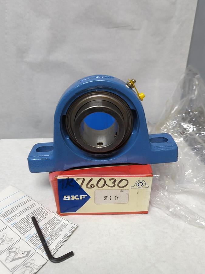 SKF,SY-2 TM,PILLOW BLOCK BEARING 2 INCH BORE NOS