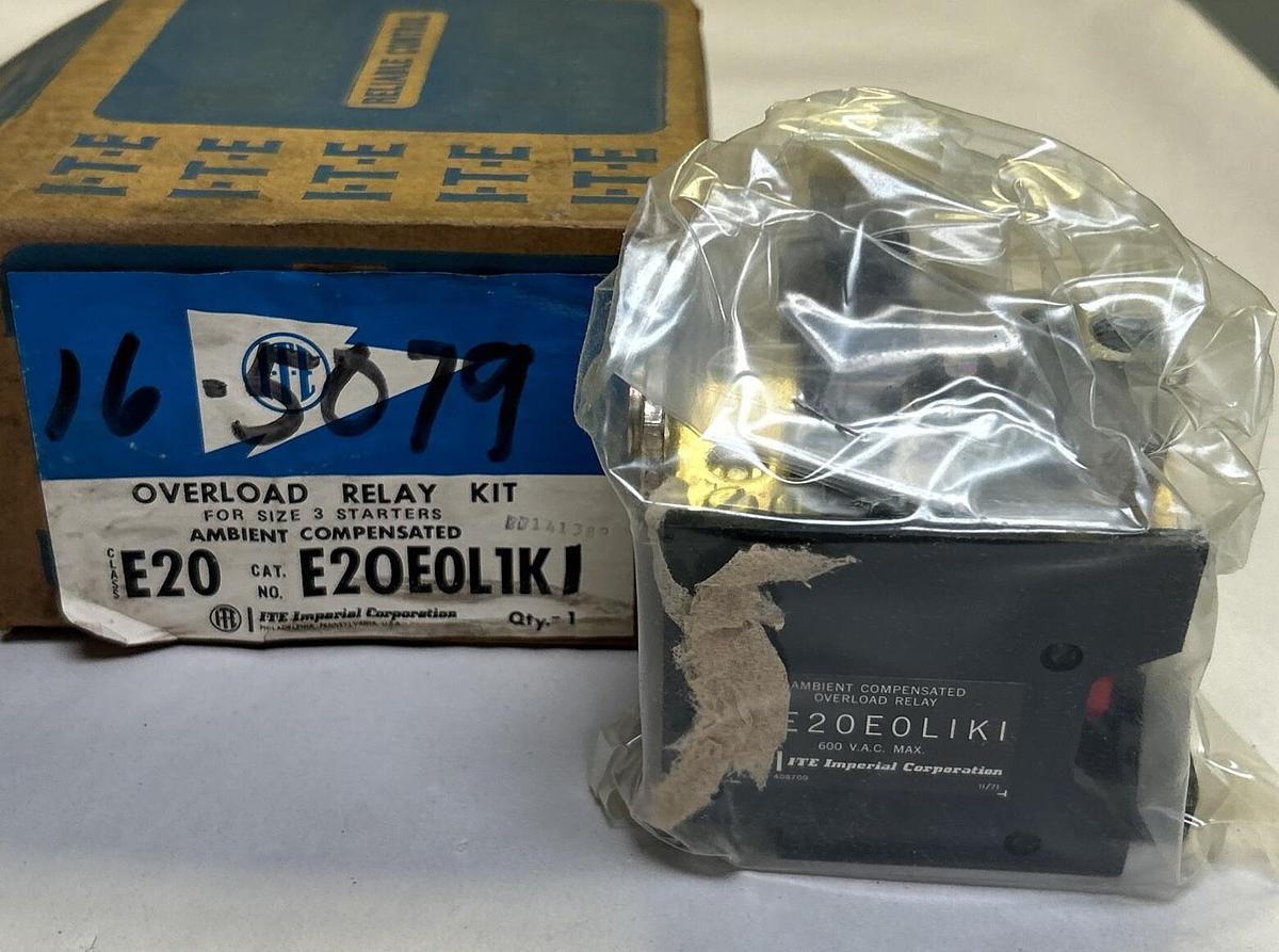 ITE,E20E0L1K1,OVERLOAD RELAY KIT NOS