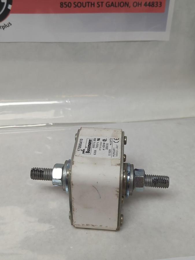 Used COOPER BUSSMANN,170M6410,FUSE 630 AMP 690/700V PRE-OWNED