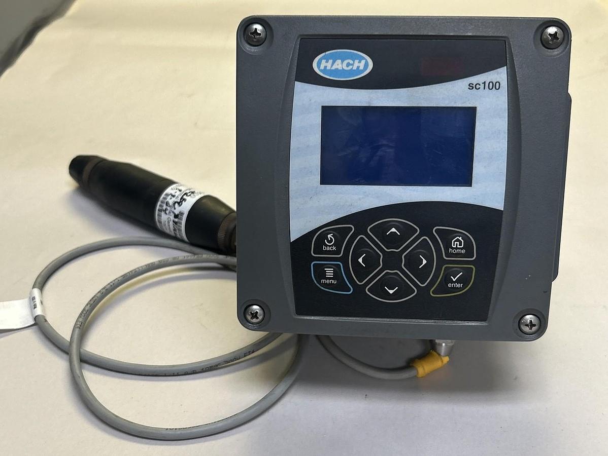 Used HACH,LXV4015200002,SC100 CONTROLLER ANALYZER