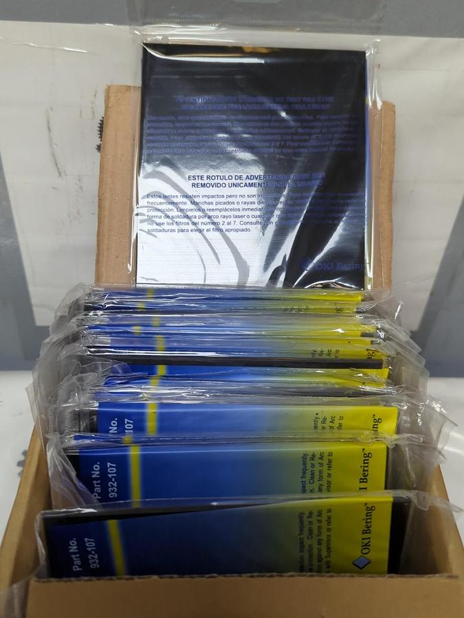 OKI COMFORT,932-107-5,IMPACT RESISTANT FILTER PLATE 4.5X5.25IN SHADE 5 BOX OF 25