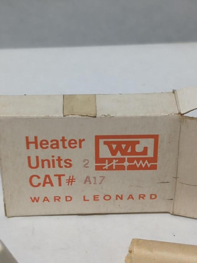 WARD LEONARD,A17,OVERLOAD HEATER ELEMENT LOT OF 2 NOS