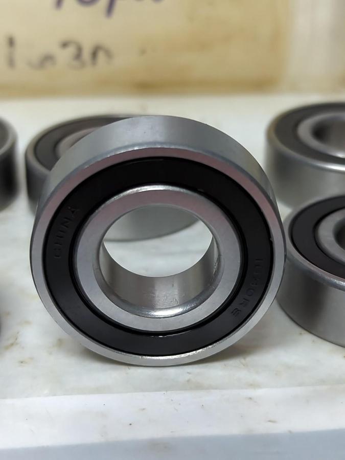 UNBRANDED,1630RS,SEALED DEEP GROOVE BALL BEARING 3/4X1-5/8X1/2 IN LOT OF 10 NOS