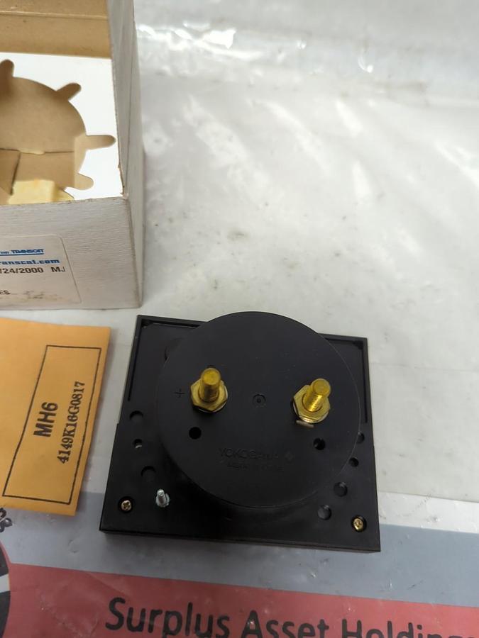 METER MASTER,251340LSSN,PANEL METER 0-800 A-C AMPERES NOS