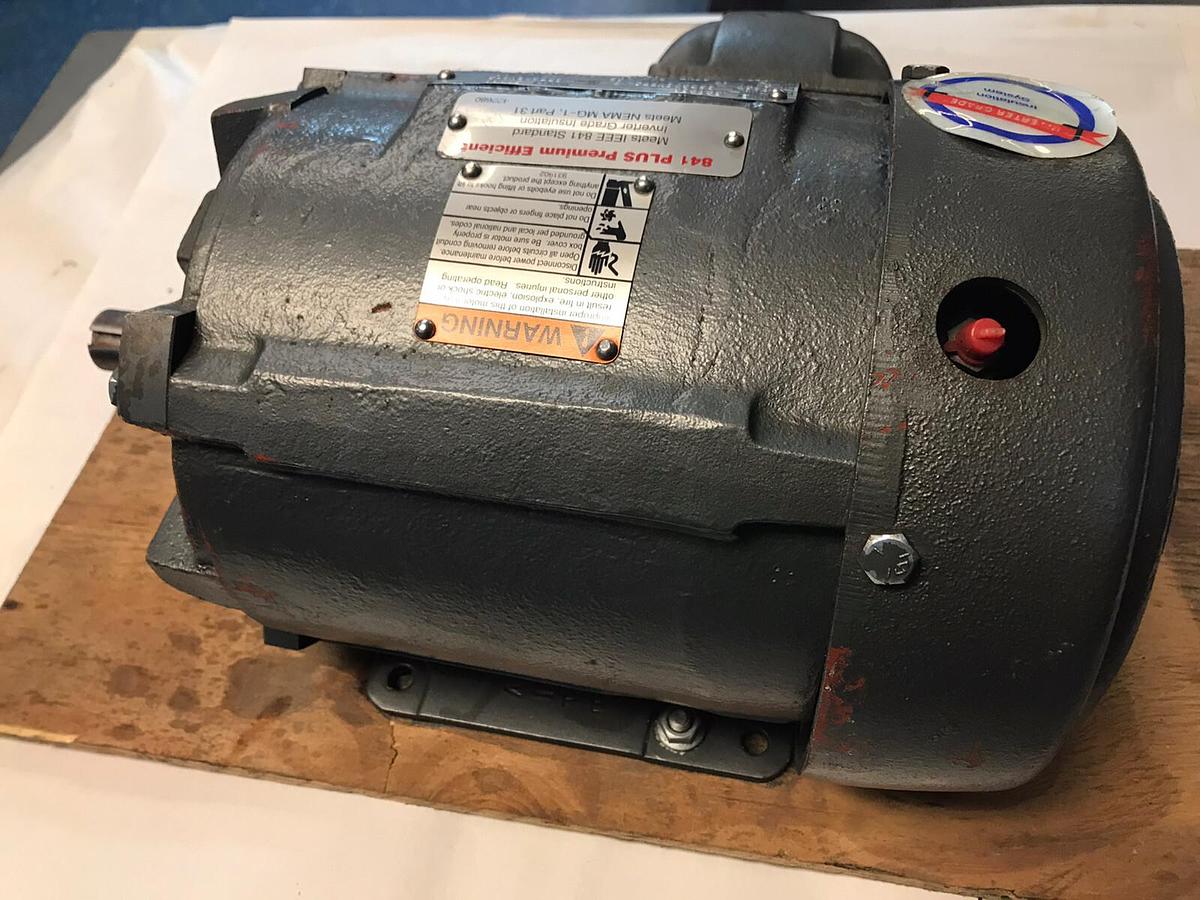 US Motors,8P1P2C,Motor 1Hp 1755RPM 460V Frame 143T
