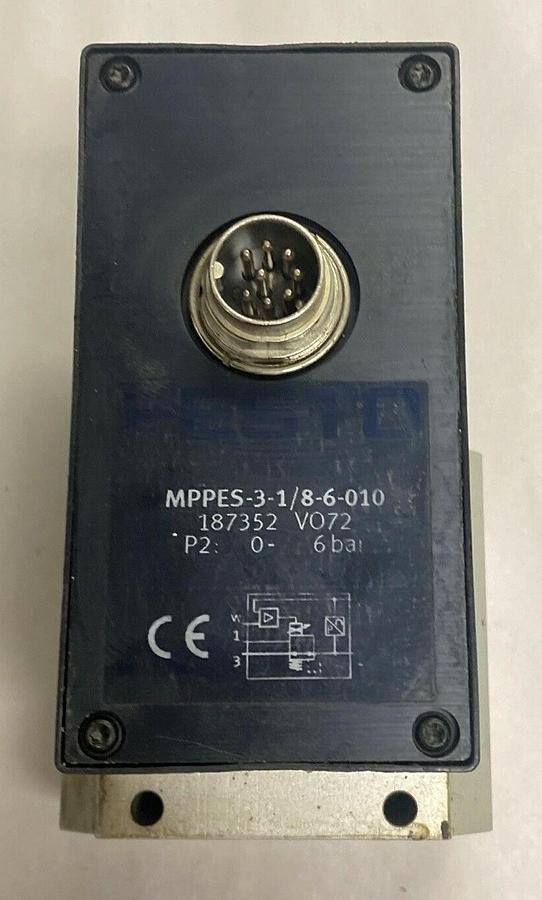 Used Festo,MPPES-3-1 / 8-6-010,Proportional Pressure Valve