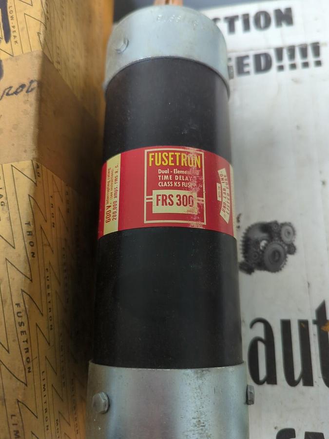 COOPER BUSSMANN,FRS-300,FUSETRON FUSE NOS