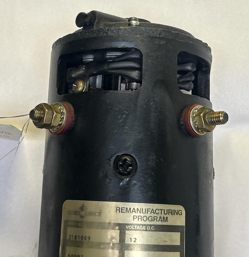Used UNISOURCE,3181069,HYDRAULIC FORKLIFT MOTOR 12VDC