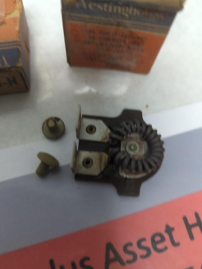 WESTINGHOUSE,966 486-H,OVERLOAD THERMAL HEATER RELAY LOT OF 2 NOS