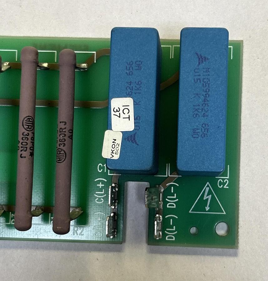 Used SIEMENS,C98043-A7007-L4-4,RESISTANCE BOARD