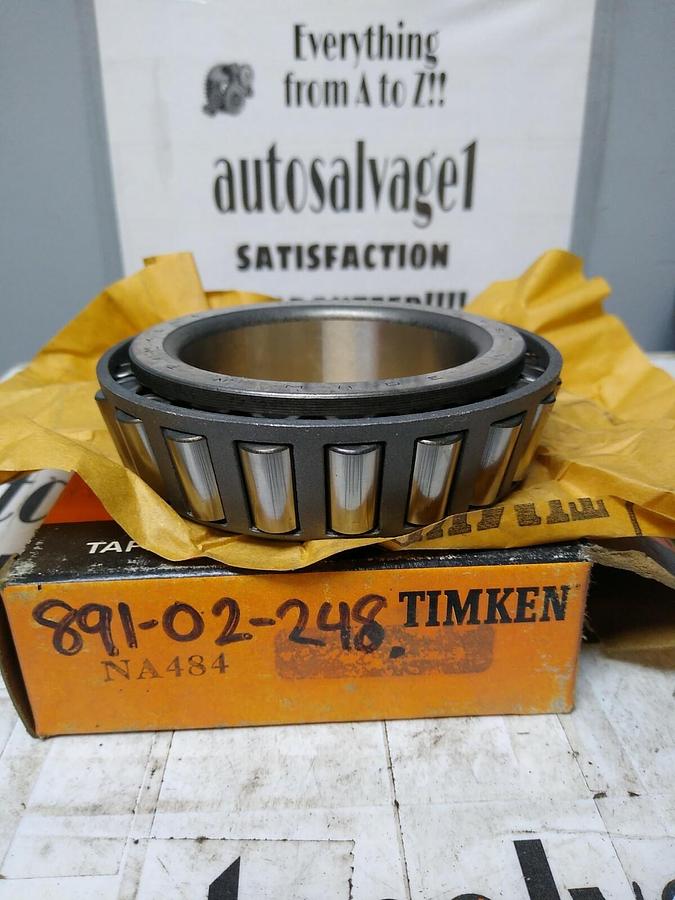 Timken,NA484,Roller Bearing Cone NOS
