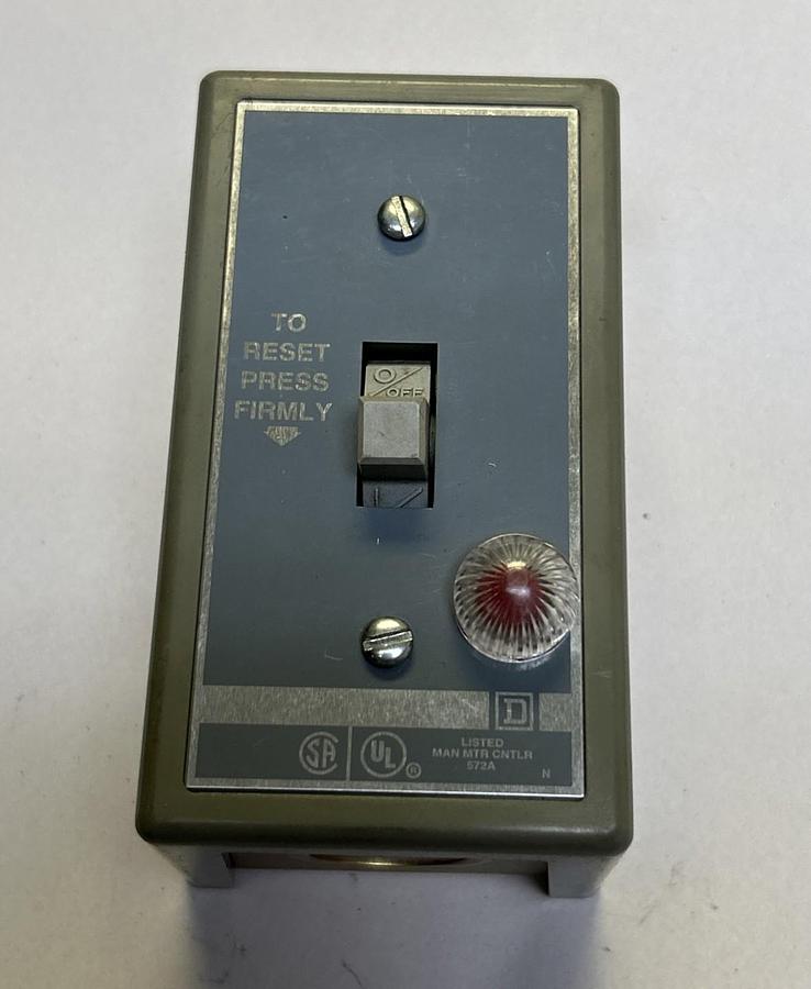 SQUARE D,2510FG1P,MANUAL MOTOR STARTER NOS