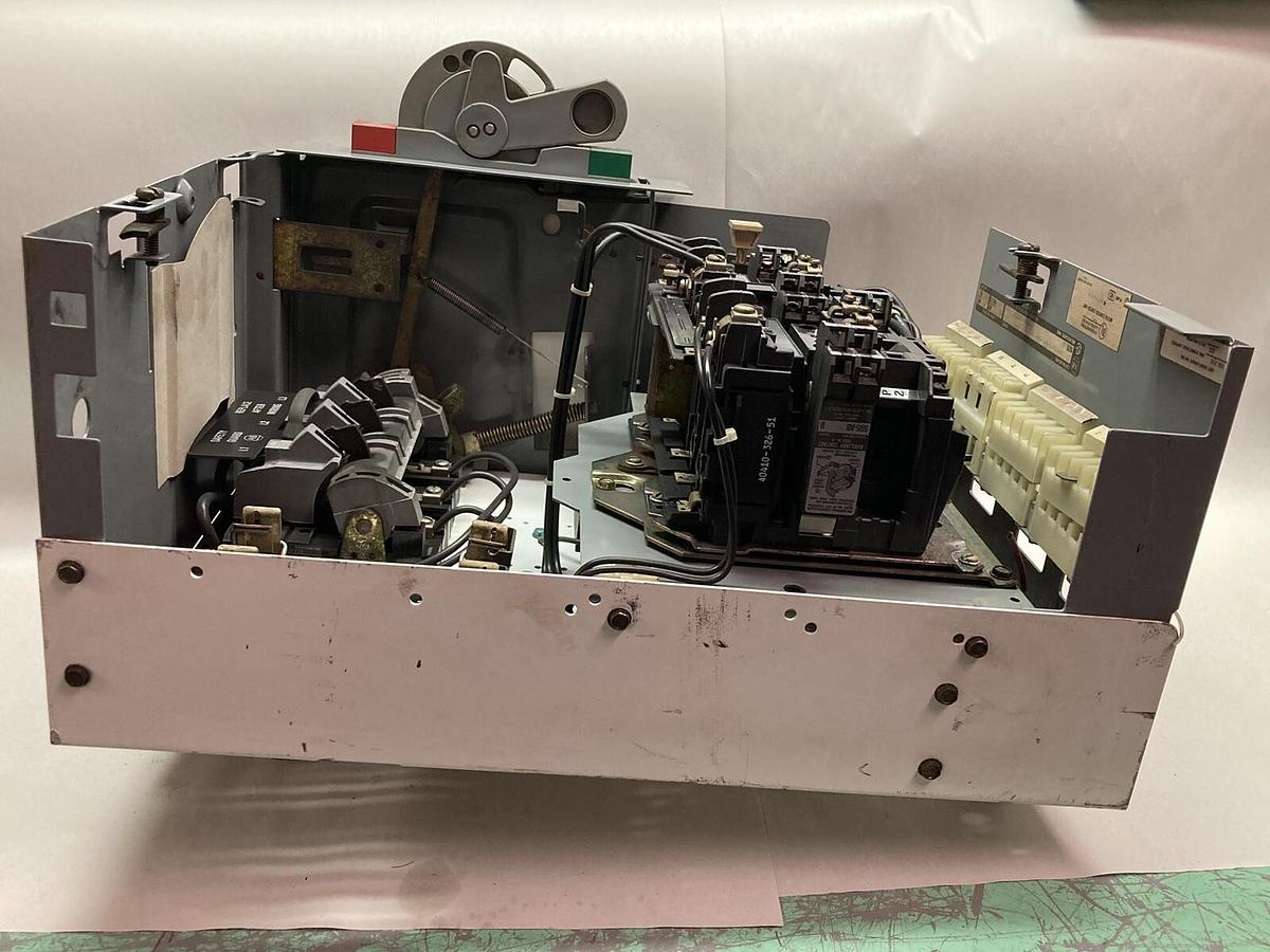 Used Allen-Bradley,2106B,Size 1 Fused MCC 20 Inch Reversing Starter Feeder Bucket