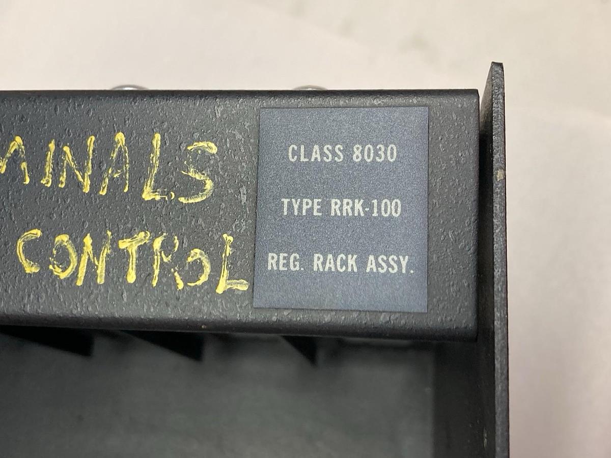 Used Square D Sy/Max,8030 RRK-100,Rack Assembly