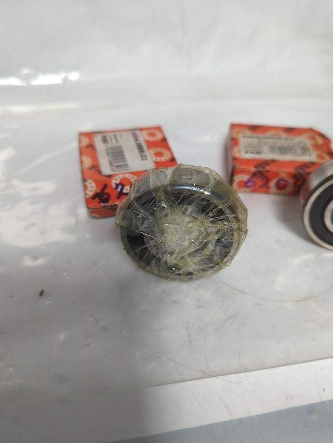 FAG,6204,BALL BEARING LOT OF 2 NOS