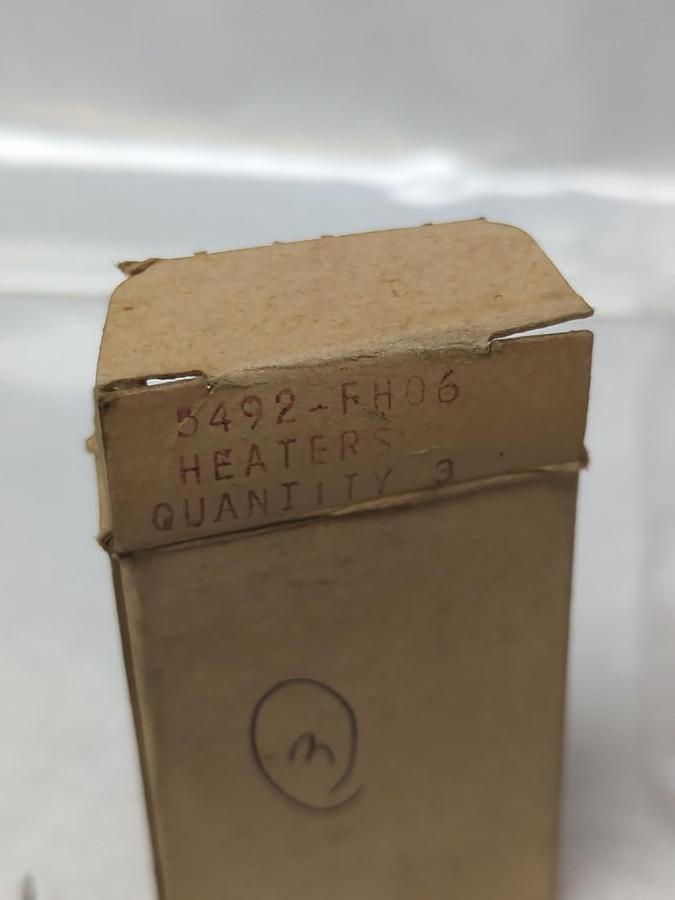 CUTLER-HAMMER,FH06,OVERLOAD HEATER ELEMENT LOT OF 6 NOS