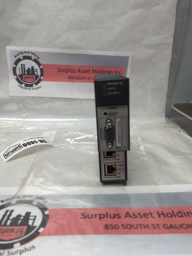 Used GE ,IC695CPETM001-DG,ETHERNET TRANSMITTER MODULE 10/100MBITS W/ SWITCH PRE-OWNED