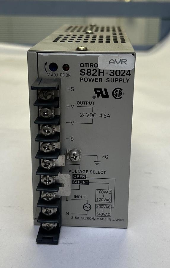 Used OMRON,S82H-3024,POWER SUPPLY