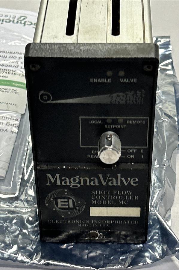 Used ELECTRONICS INC,MC,SHOT FLOW CONTROLLER REFURBISHED