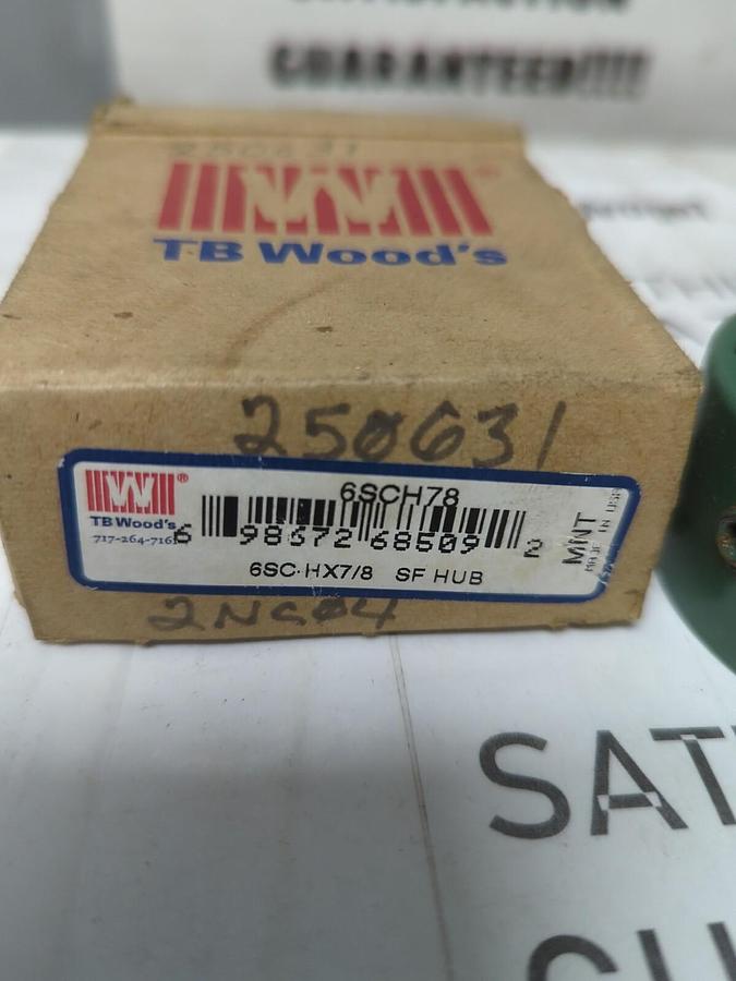 TB WOOD'S,6SCH78,SF HUB 7/8 INCH