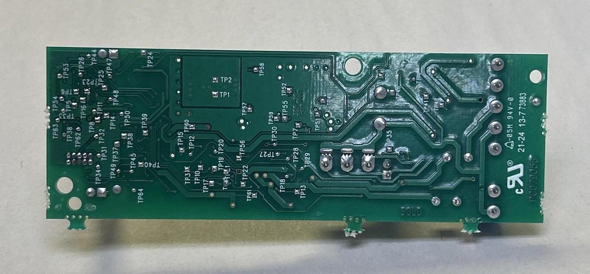 Used NAPCO,PC07905B,STARLINK FIRE COMMUNICATOR CIRCUIT BOARD
