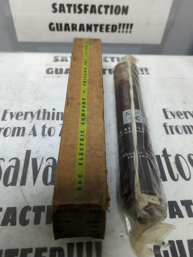 S & C ELECTRIC,122300,SM-4 REFILL UNIT KV-14.4 AMP-200E TCC NO-153-4 NOS