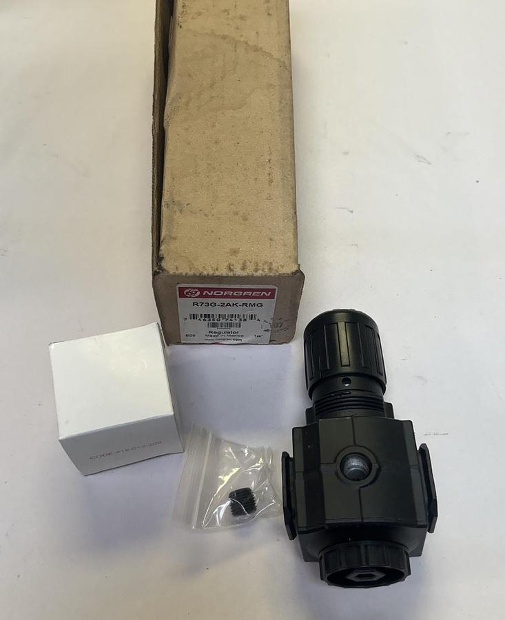 Used NORGREN,R73G-2AK-RMG,PRESSURE REGULATOR NEW
