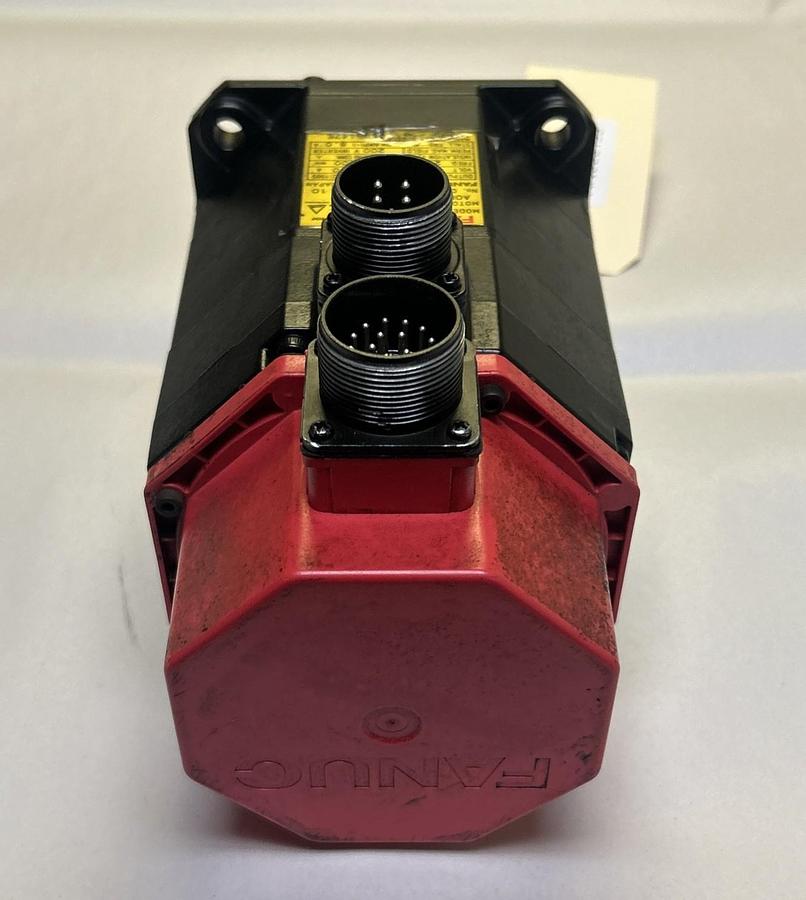 Used FANUC,A06B-0162-B075,AC SERVO MOTOR 3000RPM 6A 144V 3PH