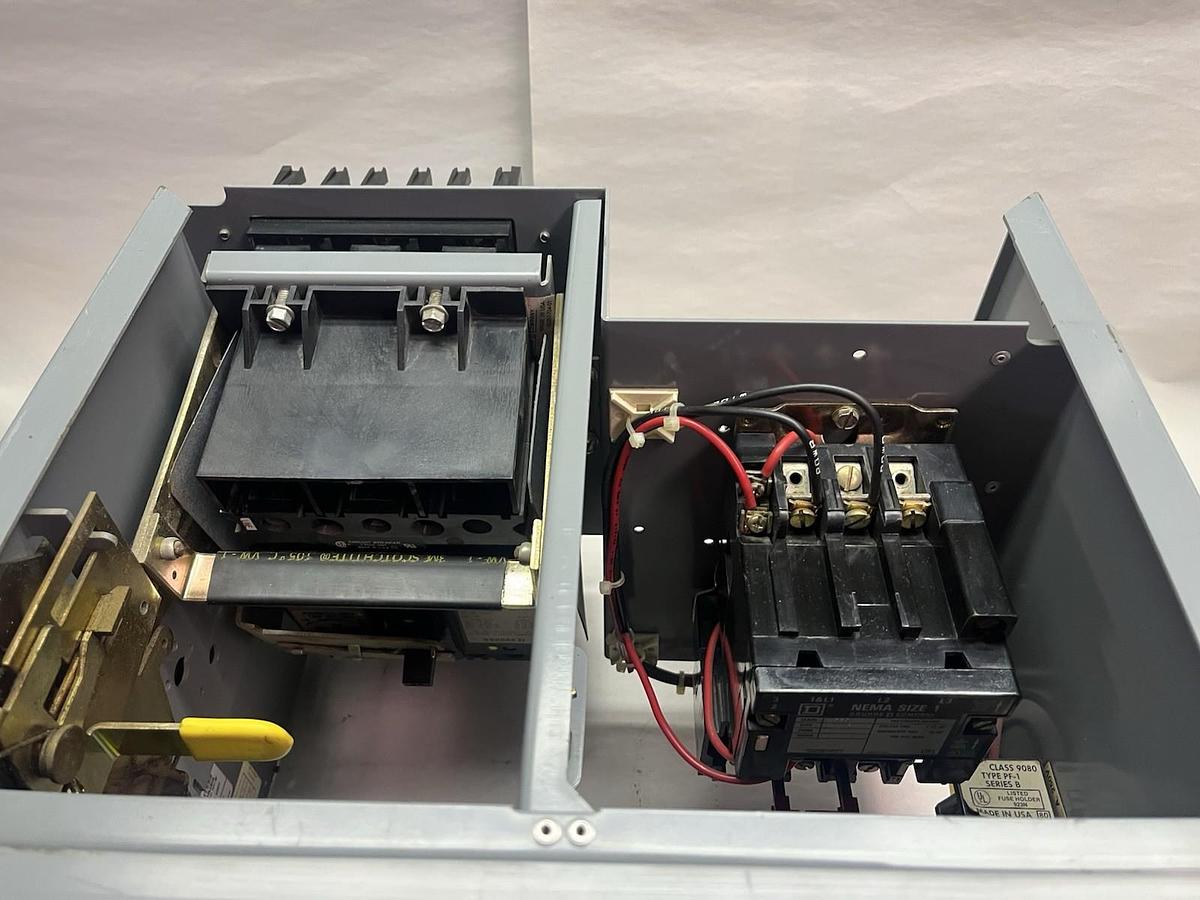 Used SQUARE D,MODEL 5,SIZE 1 MCC 8536SCO3 STARTER BUCKET 30A FAP360315H BREAKER