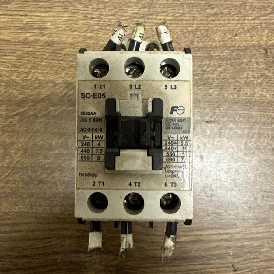 Used Fuji Electric,SC-EO5,Magnetic Contactor