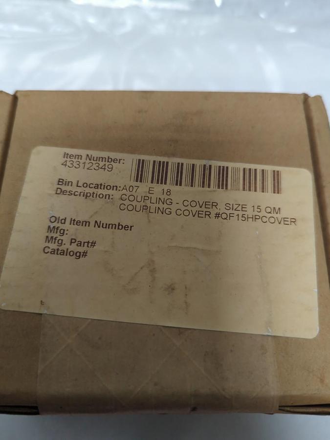 QM BEARINGS,OF15HPCOVER,COUPLING COVER SIZE 15 NOS