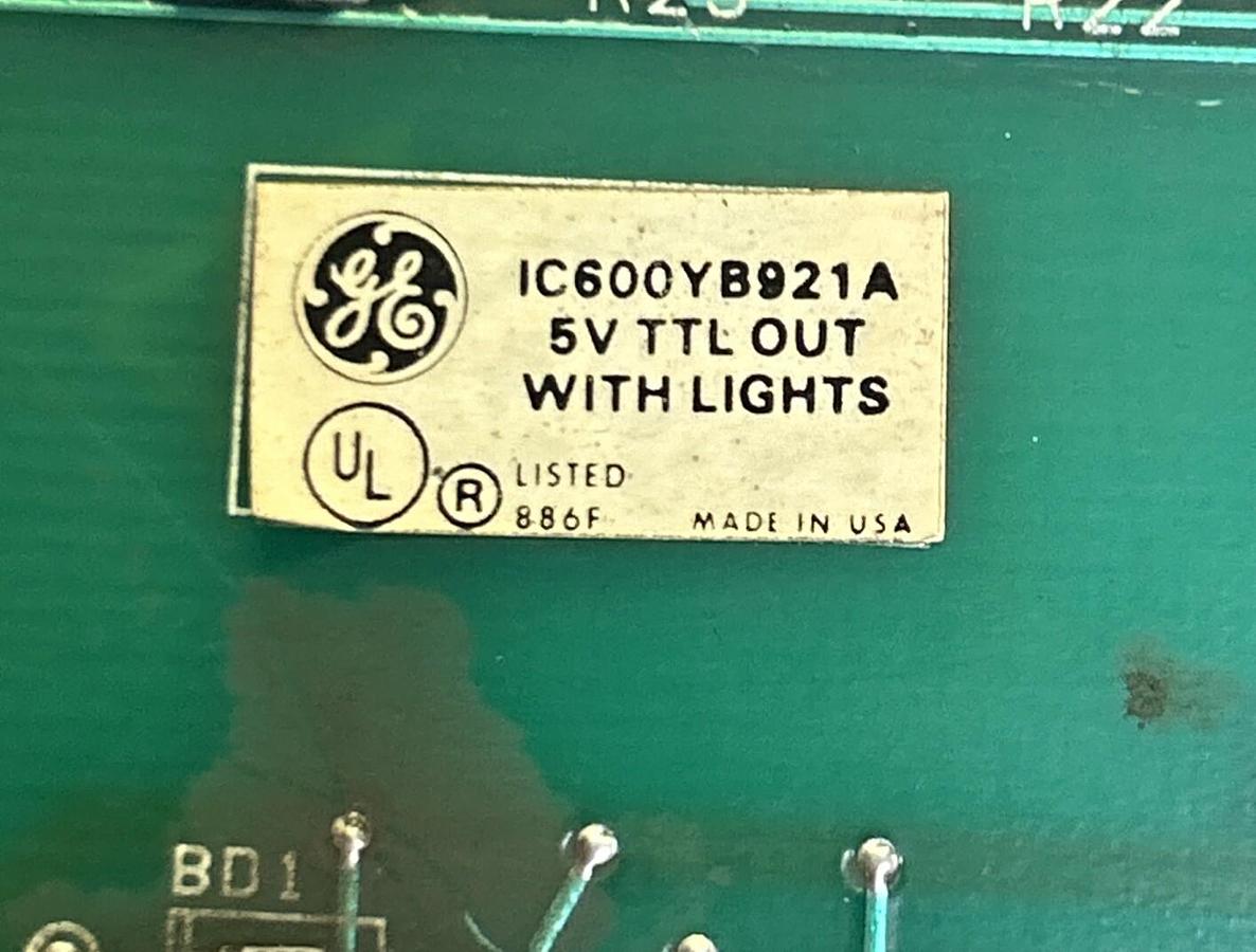 Used GE FANUC,IC600YB921A,OUTPUT MODULE