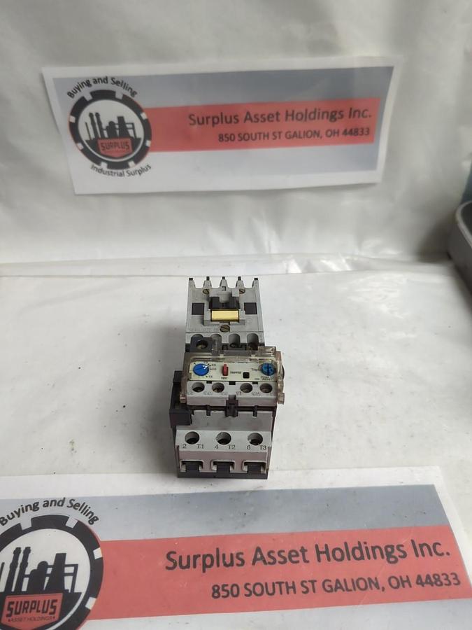 Used ALLEN BRADLEY,509-TOD-B1D,CONTACTOR/STARTER SIZE 00 WITH 592-B1DT PRE-OWNED