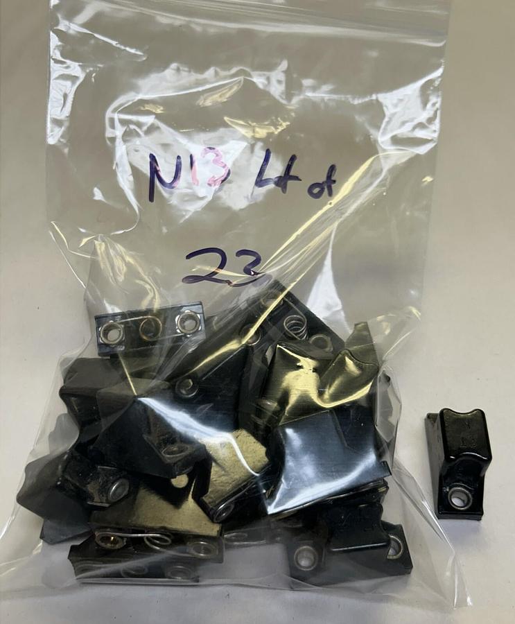 Used ALLEN BRADLEY,N13,THERMAL OVERLOAD HEATER ELEMENT LOT OF 23