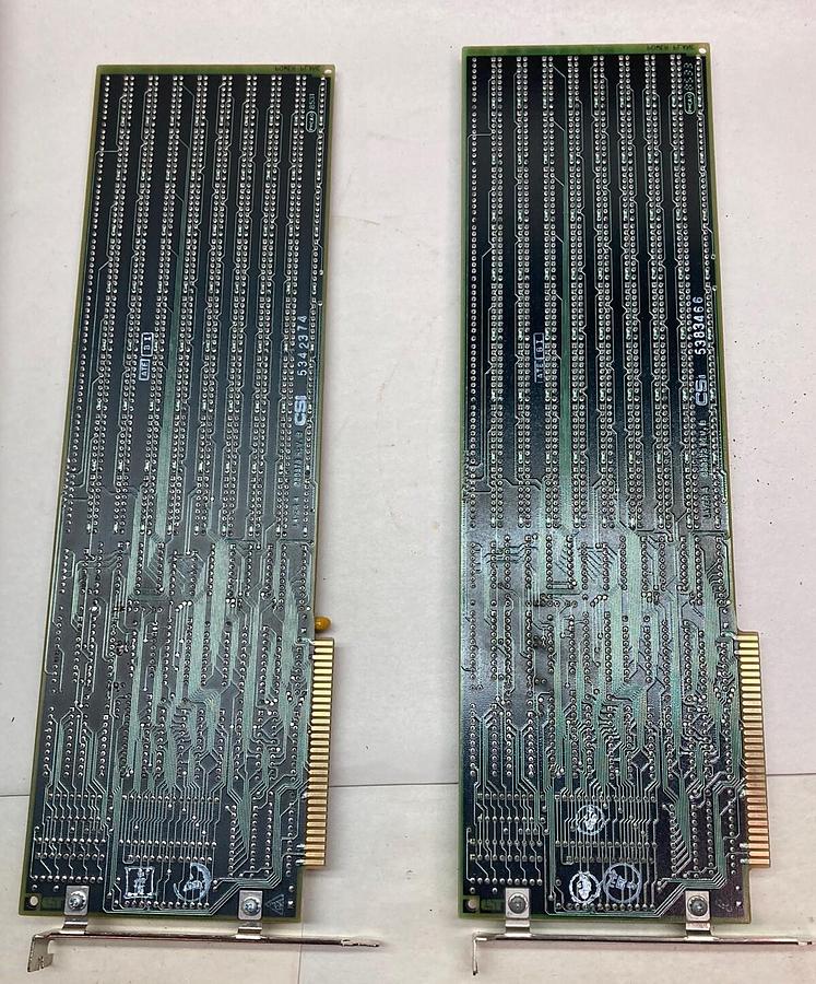 Tecmar,000373,PCI Slot Memory Card Rev B LOT OF 2