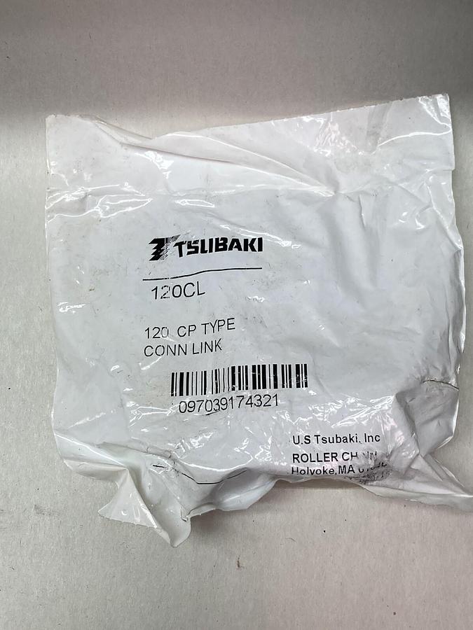 Used Tsubaki,120CL,Connector Link CP Type