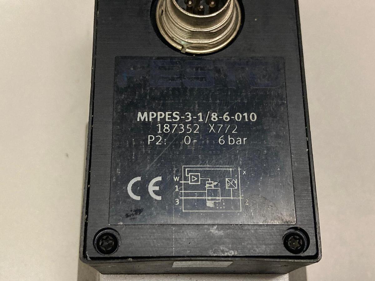 Used Festo,MPPES-3-1/8-6-010,Proportional Pressure Regulator