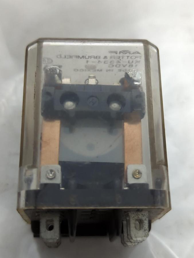 Used POTTER & BRUMFIELD,KU-4334-1,RELAY LOT OF 2 PRE-OWNED