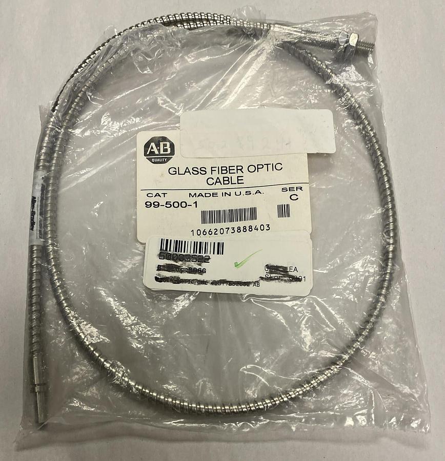 Used ALLEN BRADLEY,995001,GLASS FIBER OPTIC CABLE NEW